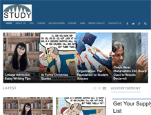 Tablet Screenshot of abroadstudy.net